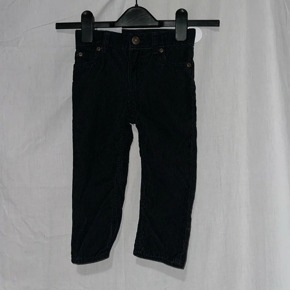 NWT black corduroy pants size 2T - Picture 1 of 2